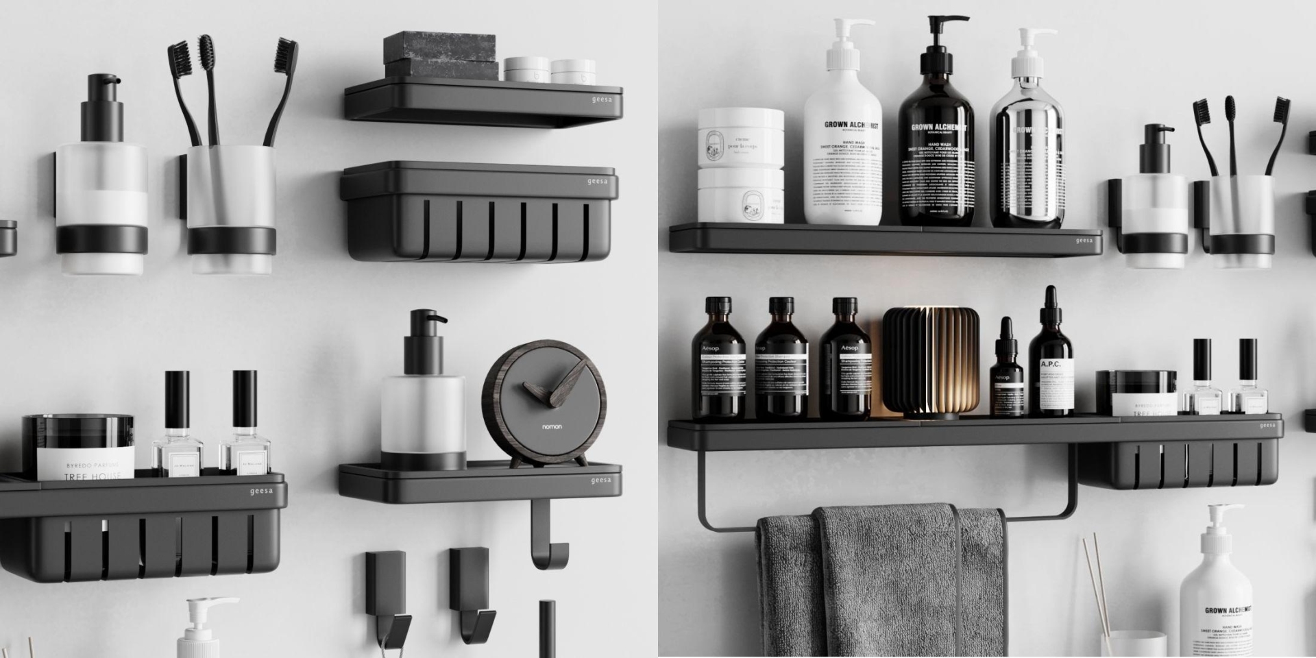 Geesa Frame Black - spoj prefinjenog dizajna i funkcionalnosti