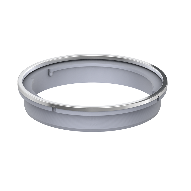 Aco MG Drain 136x136 Chrome okrugli gornji deo podnog slivnika sa ramom za EasyFlow<sup>®</sup> Design pokrivne perforirane rešetke dimenzije 126x126 620476