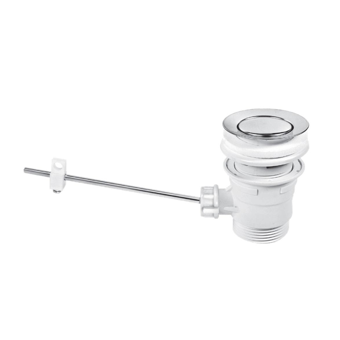 Rosan Chrome odlivni ventil sifona 5/4" pop-up za umivaonike sa prelivom automatski S245