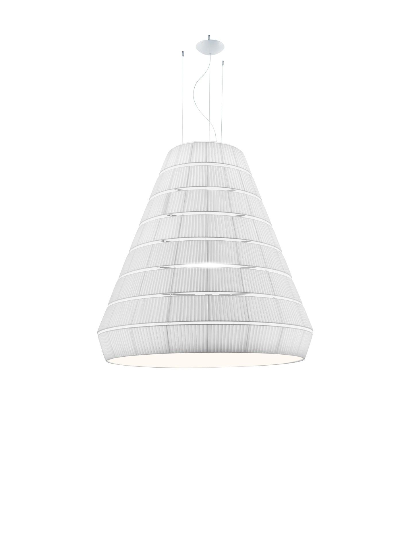 Axolight Layers White/White 1x16W 220-240V AC 127x127x433 1xLED E27 lampa visilica SPLAYEXXE27BCXX