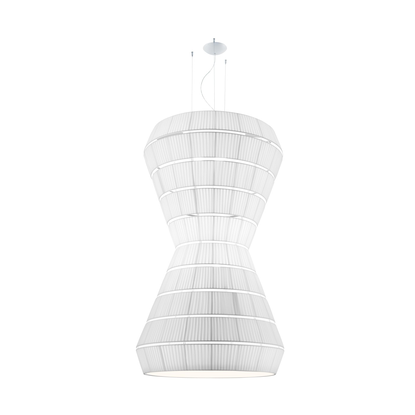 Axolight Layers White/White 1x16W 220-240V AC 93x93x460 1xLED E27 lampa visilica SPLAYFXXE27BCXX