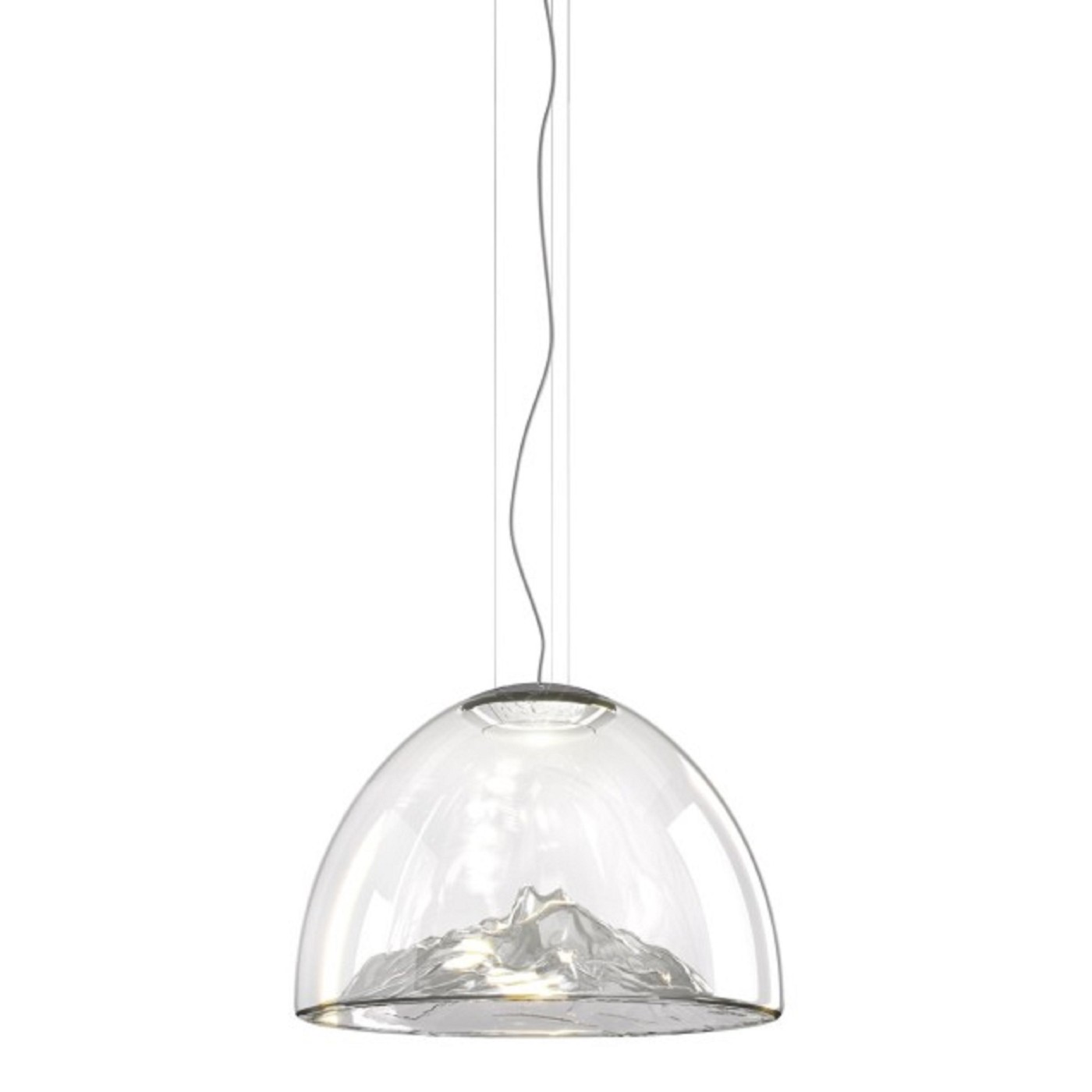 Axolight Mountain View Grey/Chrome 3000K 1x18W 2285lm 220-240V AC 50x50x250 1xLED lampa visilica dimabilna SPMOUNTAGRCRLED