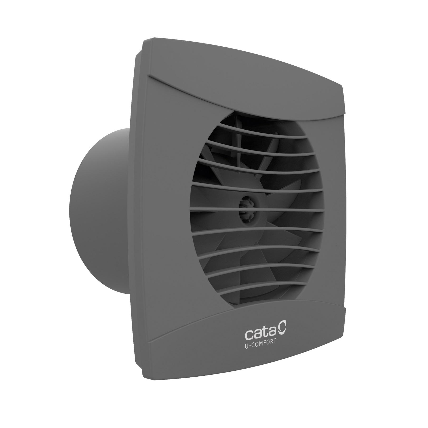 Cata UC-10 Timer Hygro Silver kupatilski ventilator sa tajmerom i meračem vlažnosti vazduha 01201200