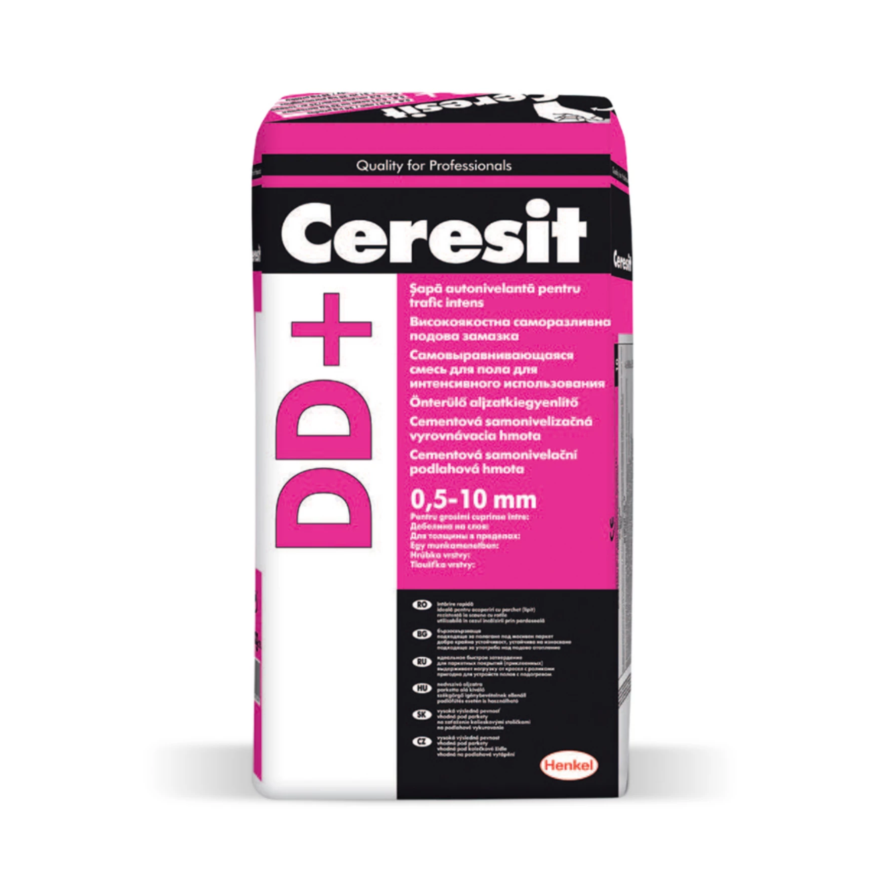 Ceresit DD+ 25kg samonivelišuća masa za debljine 0,5 - 10mm (1,5kg/m<sup>2</sup>/mm)