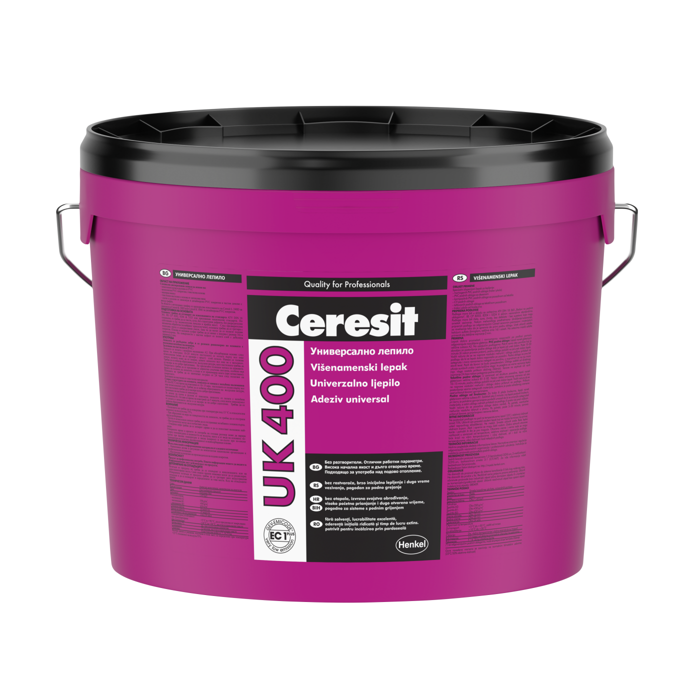 Ceresit UK 400 35kg univerzalni lepak za tekstilne i elastične podne obloge (350-650g/m<sup>2</sup>)