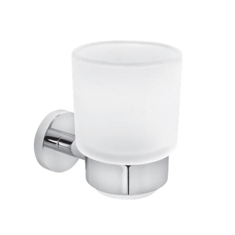 Rosan Zerro Chrome držač čaše sa staklenom čašom konzolni JZ906