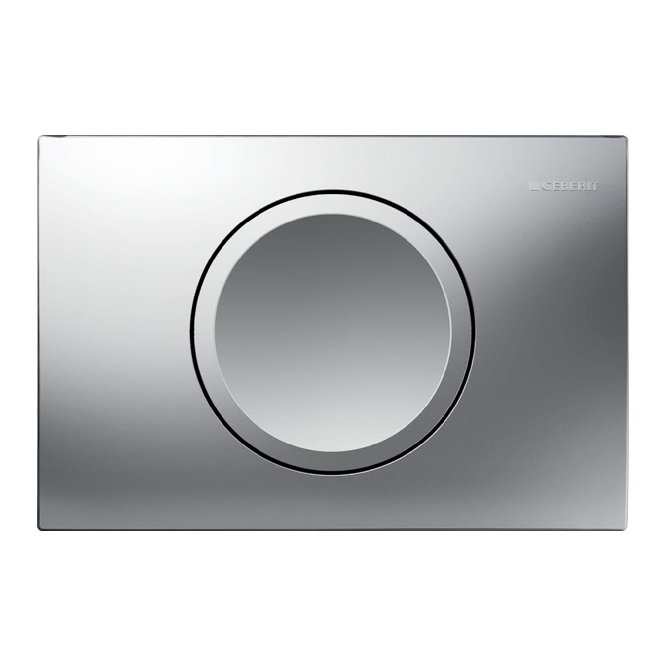 Geberit Delta15 Matt Chrome taster za ugradne vodokotliće jednokoličinski okrugli 115.109.46.1