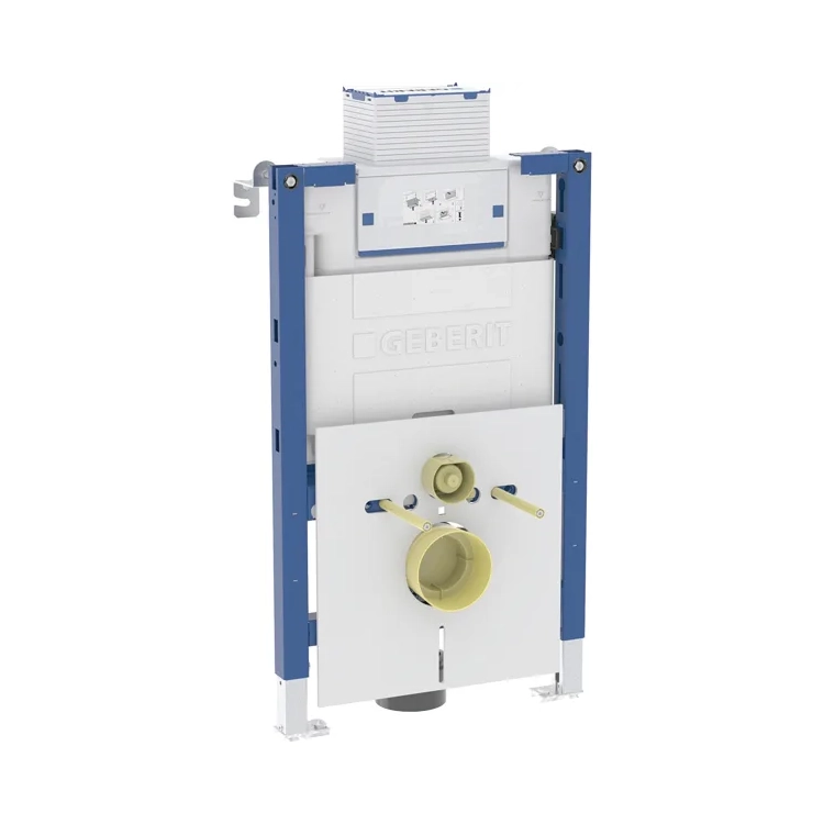 Geberit Duofix Omega 12 ugradni vodokotlić visine 82cm sa setom za kačenje, priključcima i zvučnom izolacijom za tastere odozgo ili čeono 111.011.00.2