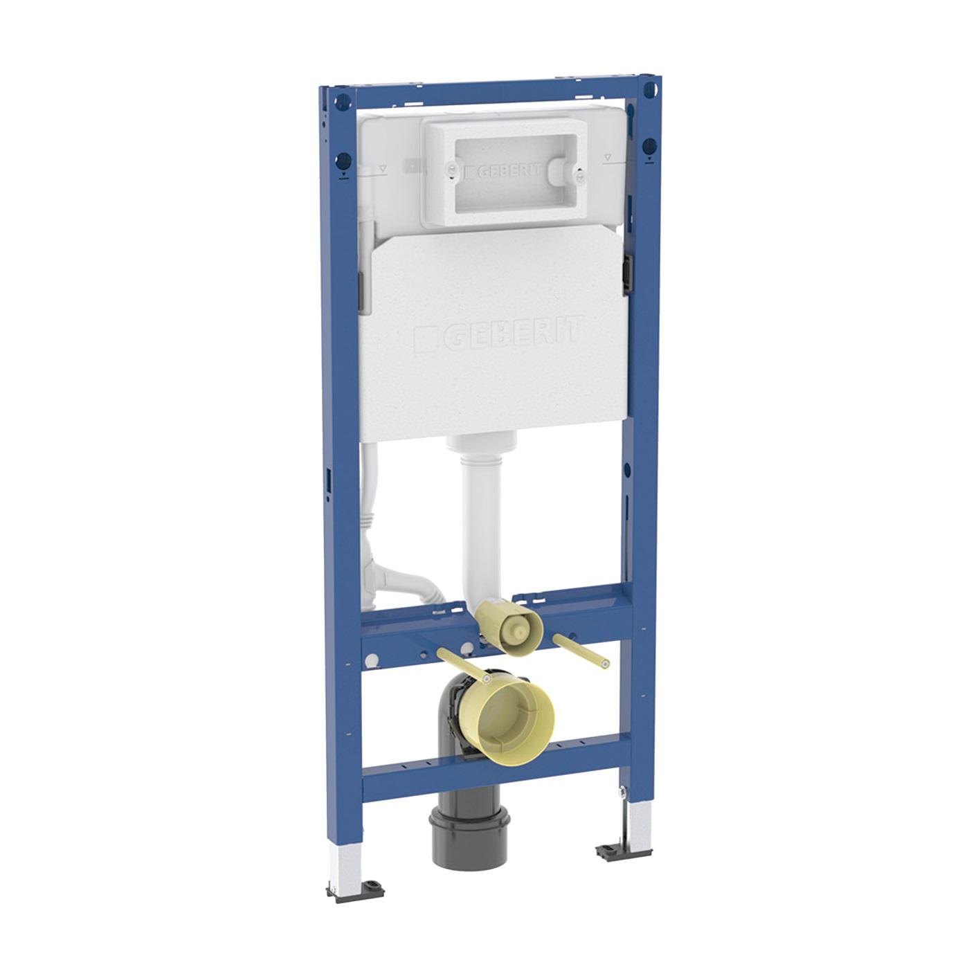 Geberit DuofixBasic ugradni vodokotlić za konzolnu WC šolju sa setom za kačenje za oblaganje gips-karton pločama 50x13,5-28x112-132 111.153.00.3