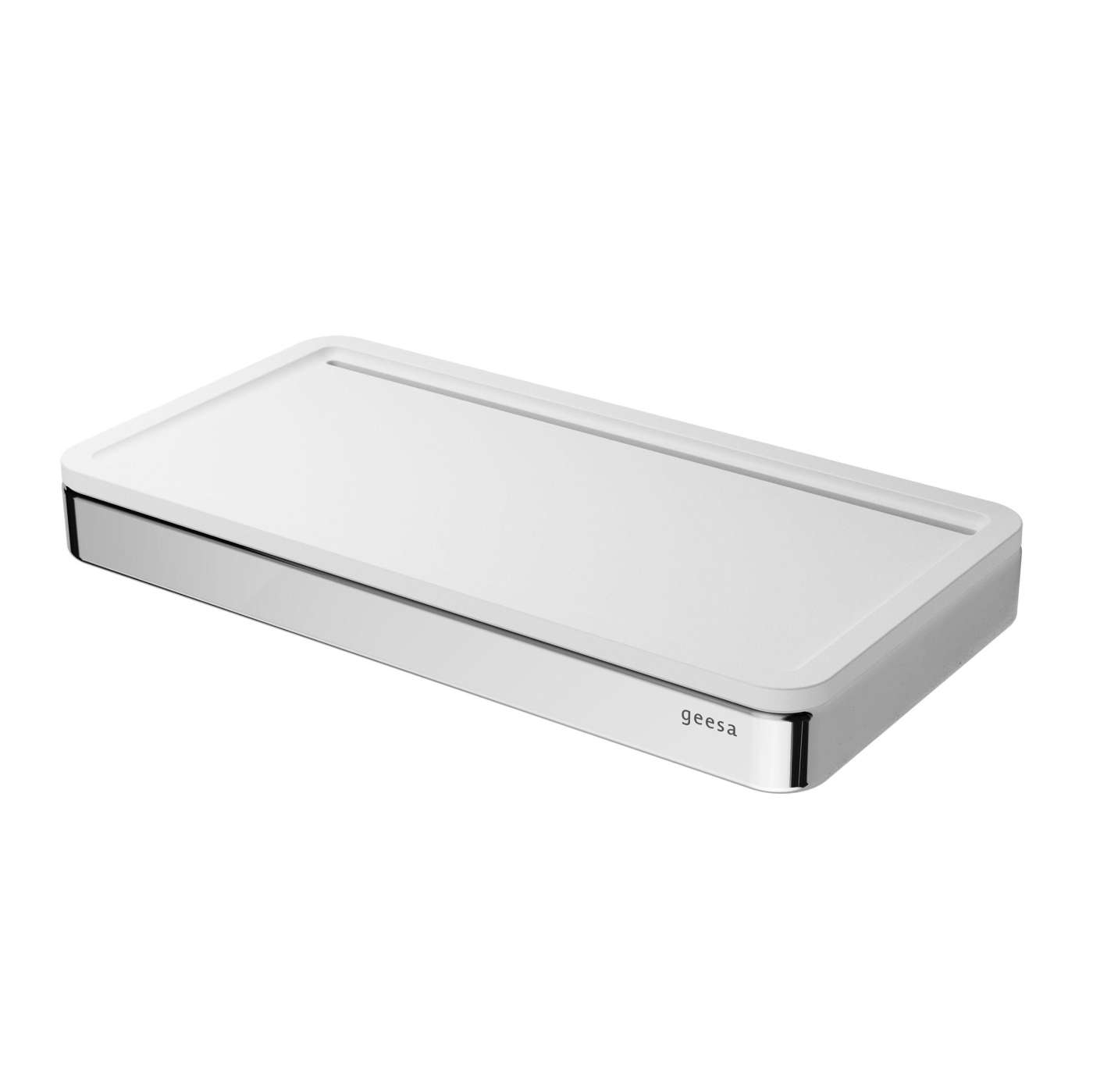 Geesa Frame 210 White/Chrome polica 918804-02