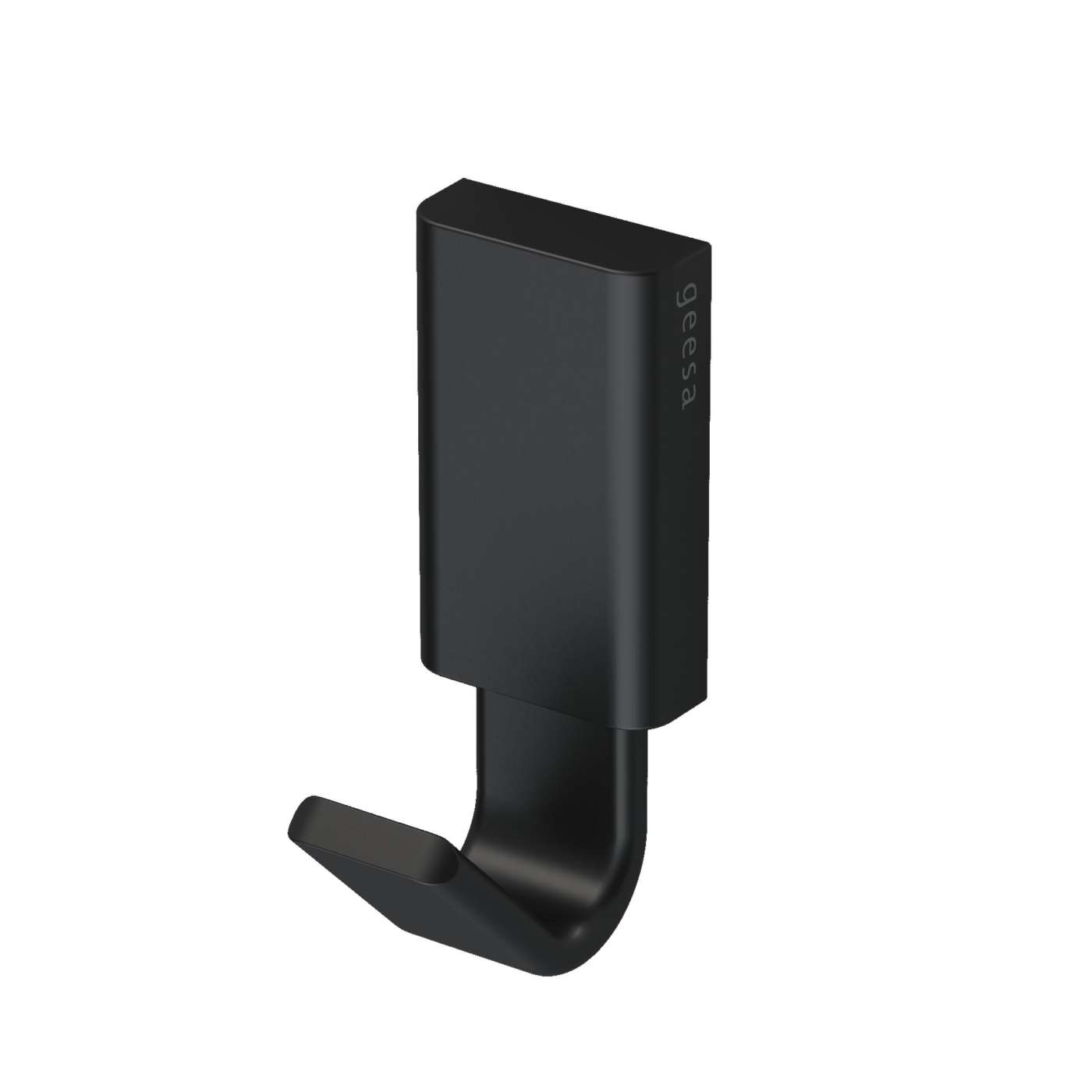 Geesa Frame Black kukica (vešalica) za peškir 918413-06