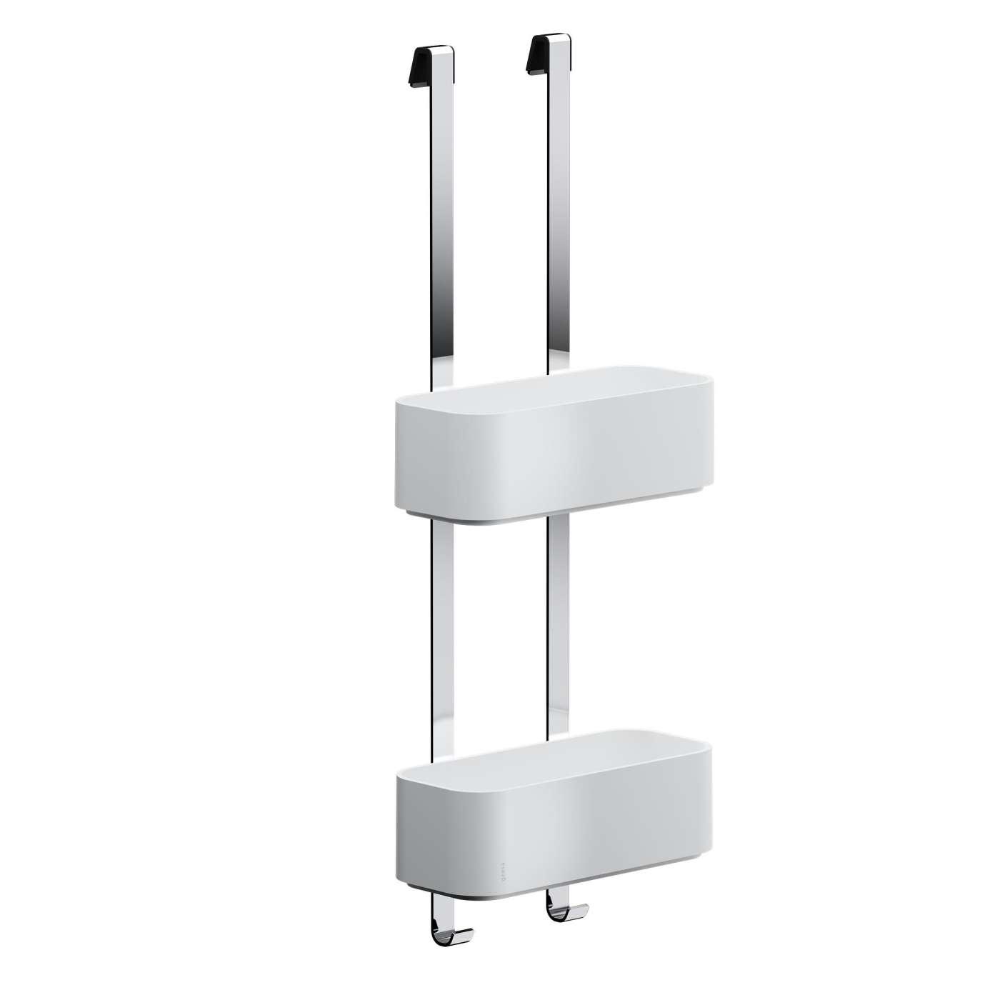 Geesa Frame White/Chrome polica za kabinu dupla 918902-02