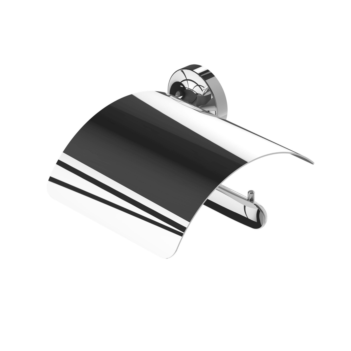 Geesa Tone Chrome držač toalet papira sa poklopcem 917308-02-R