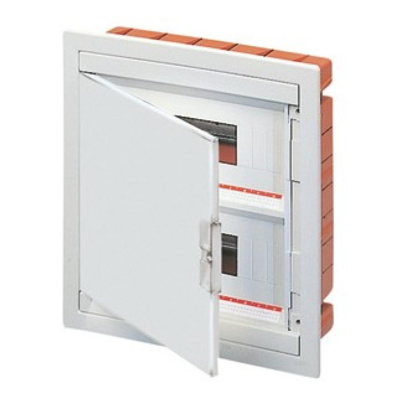 Gewiss 40 CDI 2x18M White / Blank / Orange razvodna tabla ugradna sa rednim steznikom 45,3x9,5x39,6 400V 125A GW40661