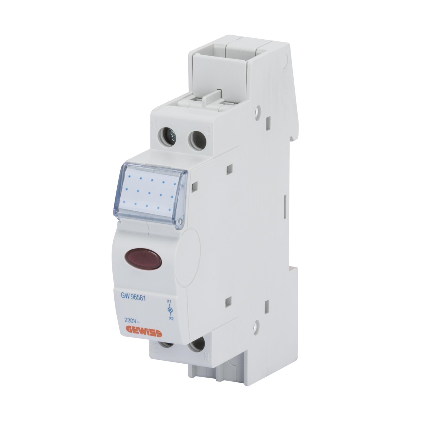 Gewiss 90 AM 1M indikatorsko svetlo zeleno 230V za razvodnu tablu GW96582