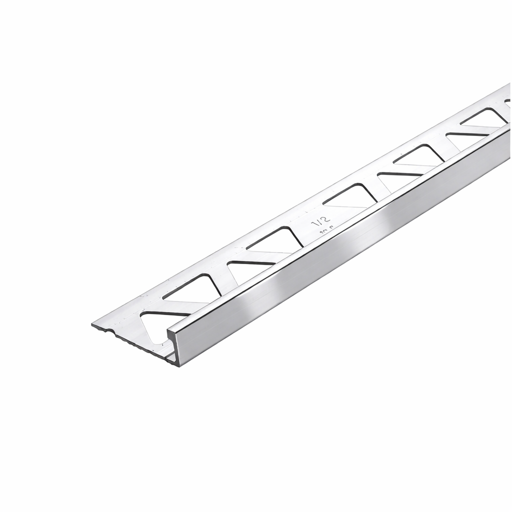 Progress Profiles Global 10,0mm Polished Chrome GBFLPC100 lajsna (profil) ugaona aluminijumska za pločice dužine 2,7m