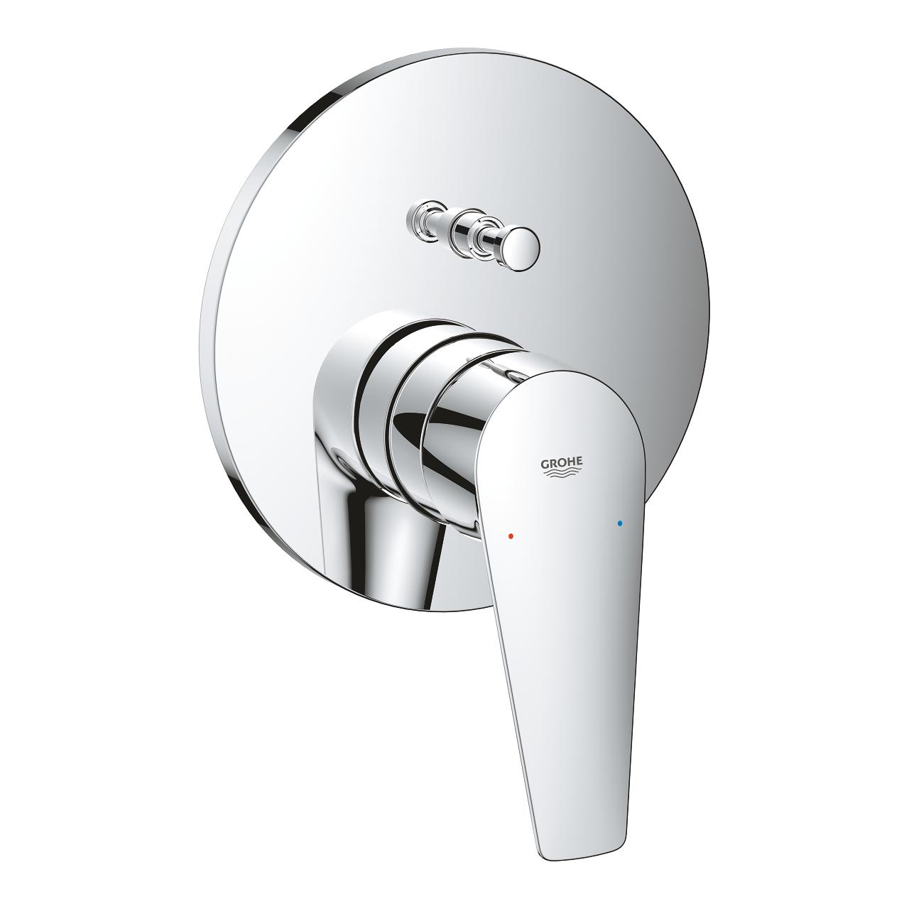 Grohe Bauedge Chrome mešač sa prebacivačem 24162001