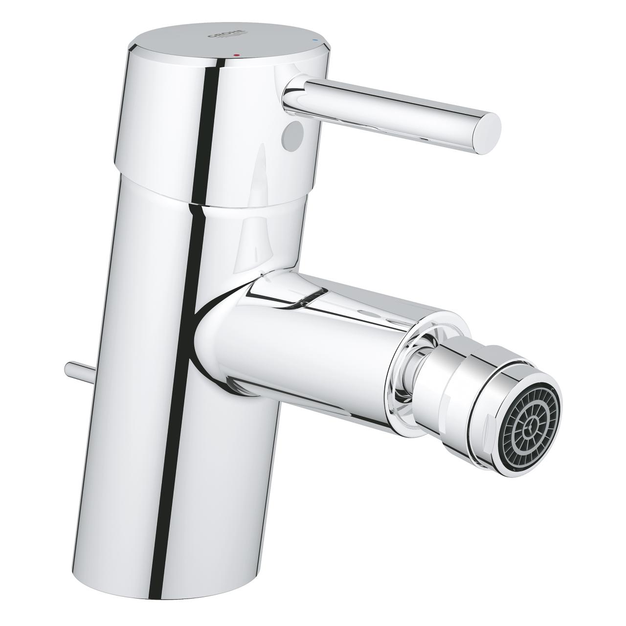 Grohe Concetto 60 Chrome baterija (slavina) za bide sa odlivnim ventilom sifona pop-up 32208001