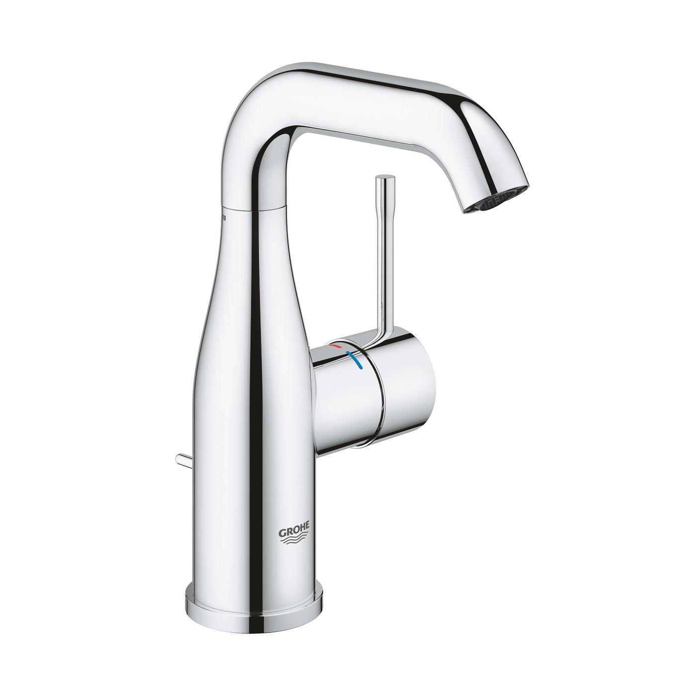 Grohe Essence 160 Chrome baterija (slavina) za umivaonik sa odlivnim ventilom sifona pop-up 23462001