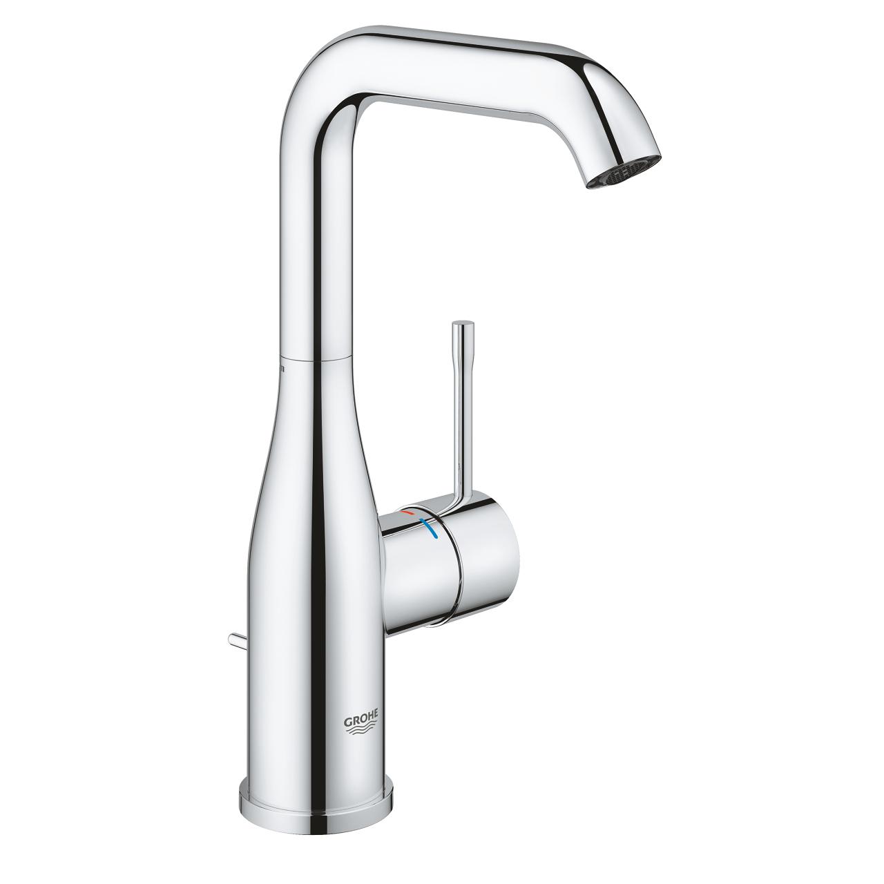 Grohe Essence 210 Chrome baterija (slavina) za umivaonik sa odlivnim ventilom sifona pop-up 24174001