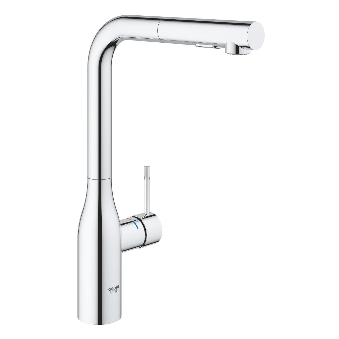 Grohe Essence 315 Chrome baterija (slavina) za sudoperu sa izvlačnim tušem 30270000