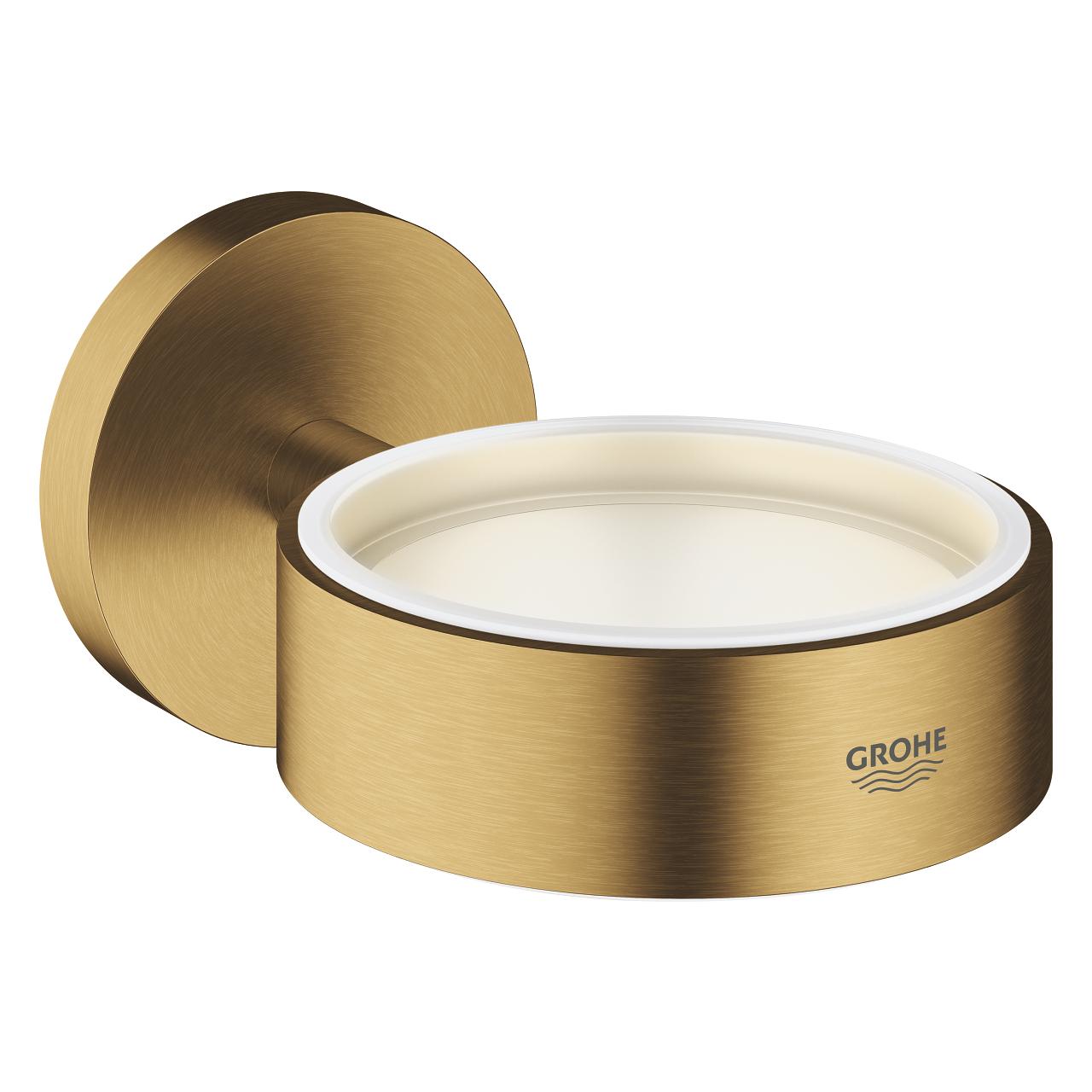 Grohe Essentials Brushed Cool Sunrise univerzalni konzolni držač dozera za sapun/čaše 40369GN1