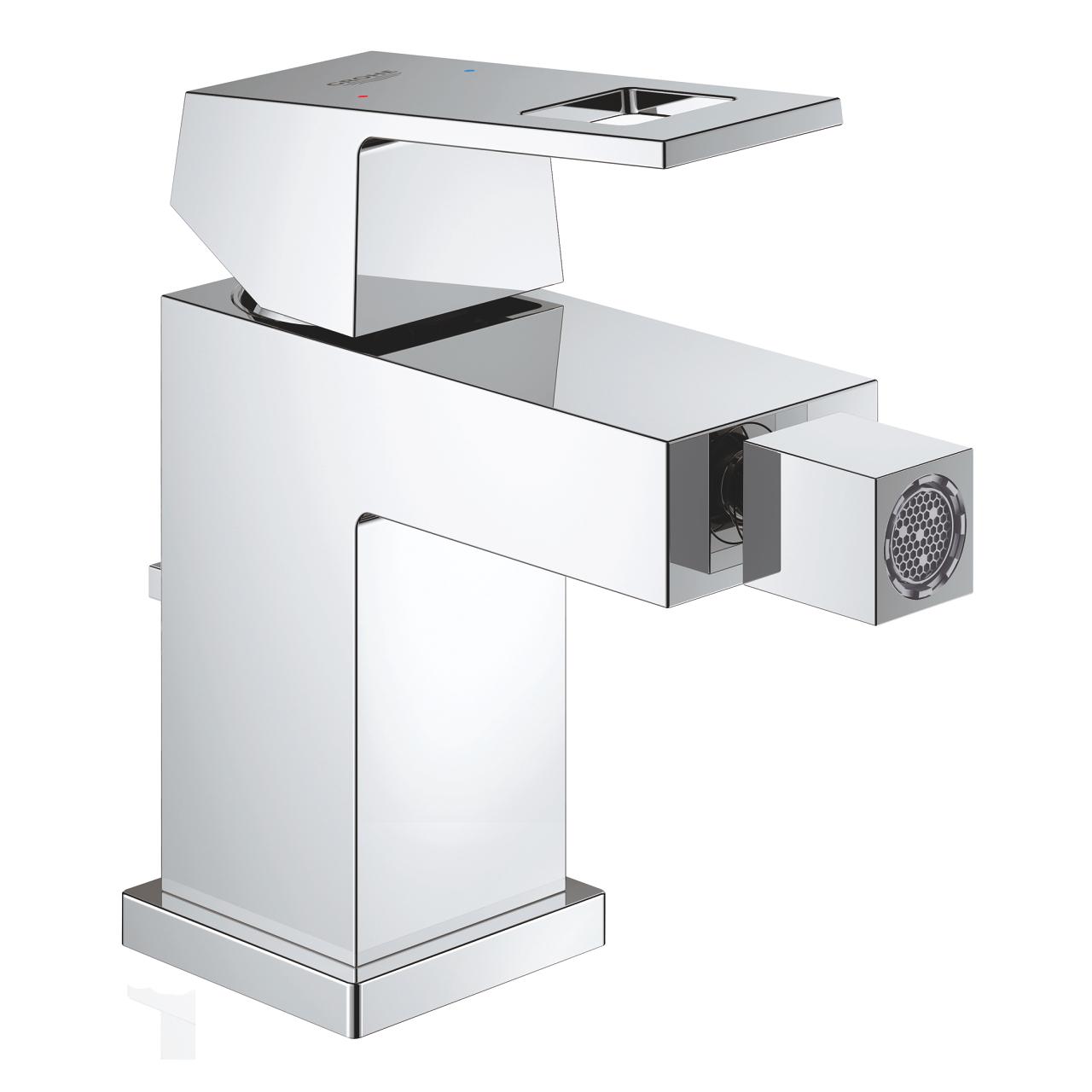 Grohe Eurocube 85 Chrome baterija (slavina) za bide sa odlivnim ventilom sifona pop-up 23138000
