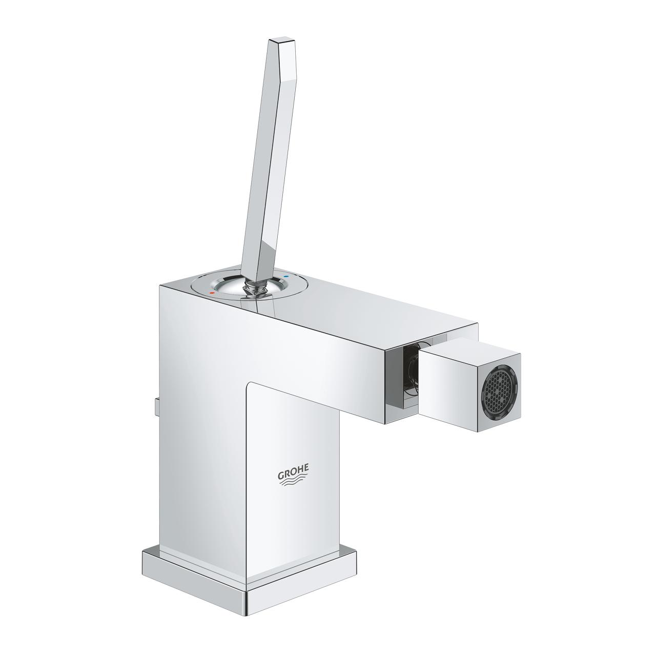 Grohe Eurocube Joy 85 Chrome baterija (slavina) za bide sa odlivnim ventilom sifona pop-up 23664000 