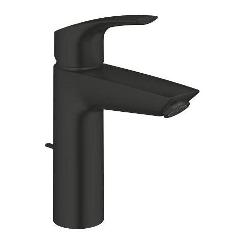 Grohe Eurosmart Black Matt baterija (slavina) za umivaonik i odlivnim ventilom sifona pop-up 121mm  233222433