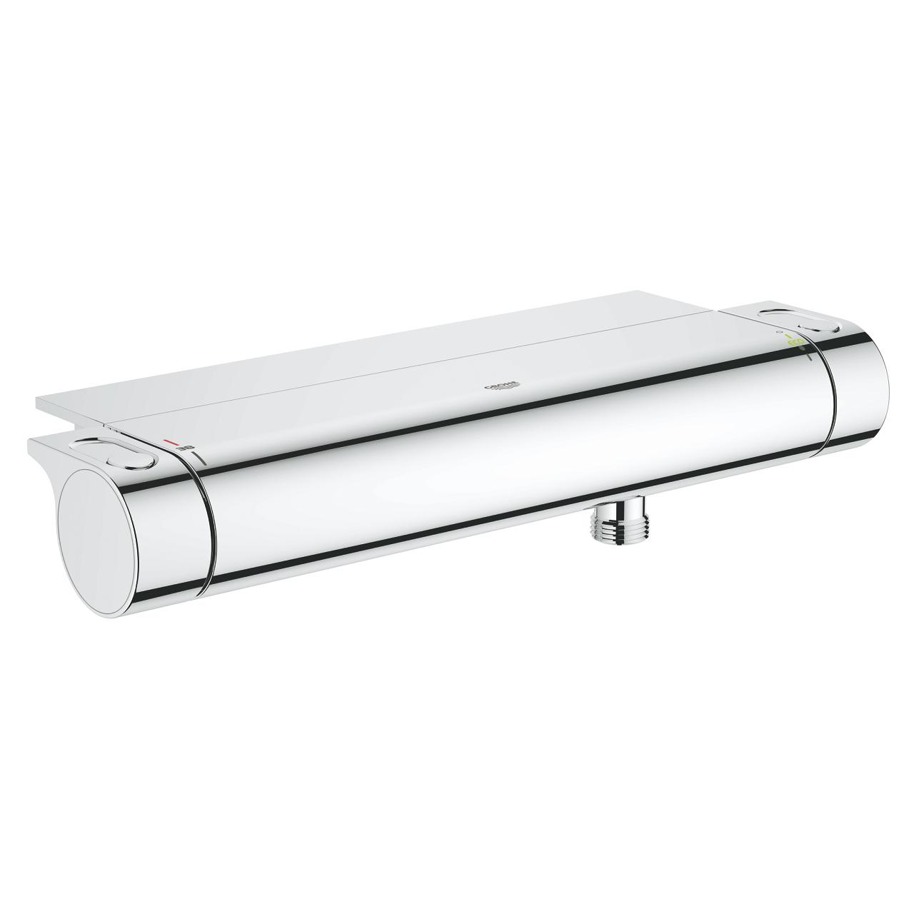 Grohe Grohtherm 2000 Chrome baterija (slavina) za tuš termostatstka zaravnjena policom 34469001