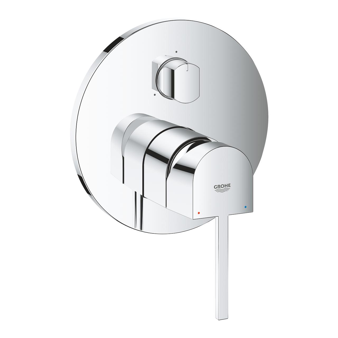 Grohe Plus Chrome mešač sa prebacivačem sa 3 funkcije 24093003