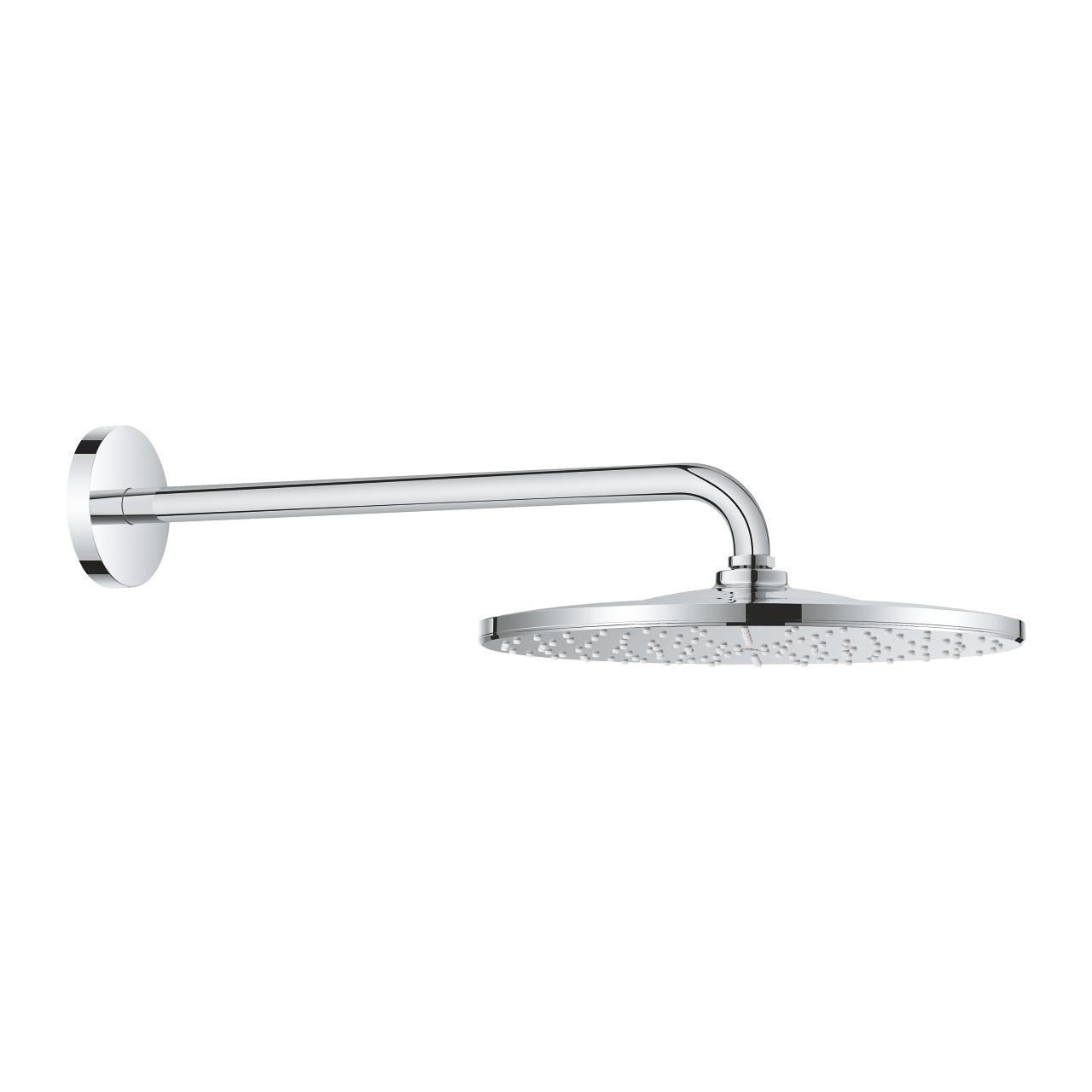 Grohe Rainshower Mono 310 Chrome nadglavni tuš okrugli sa 1 mlazom i držačem nadglavnog tuša zidnim od 422mm 26558000