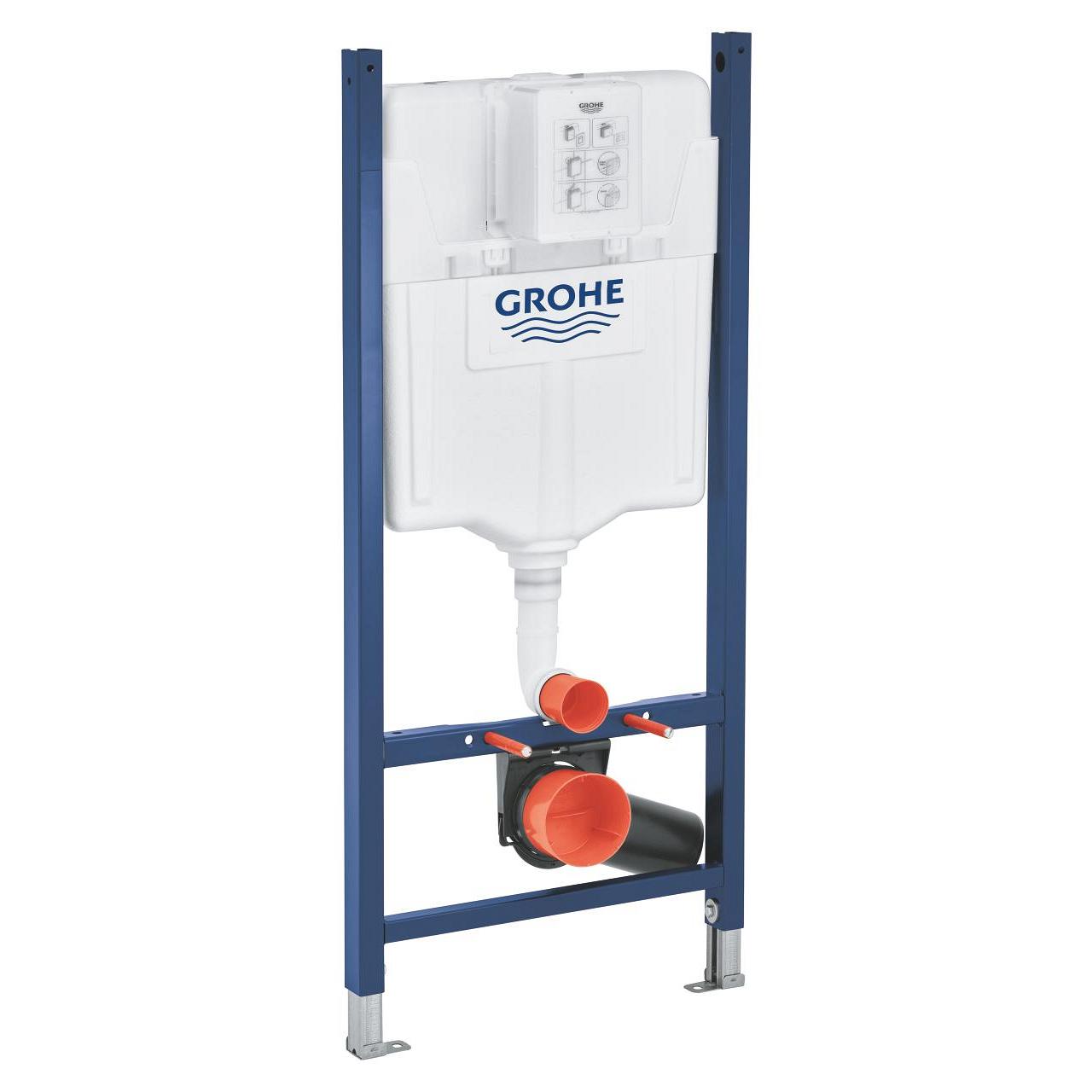 Grohe Rapid SL ugradni vodokotlić za konzolnu WC šolju visine 1,13m za oblaganje gips-karton pločama 38840000