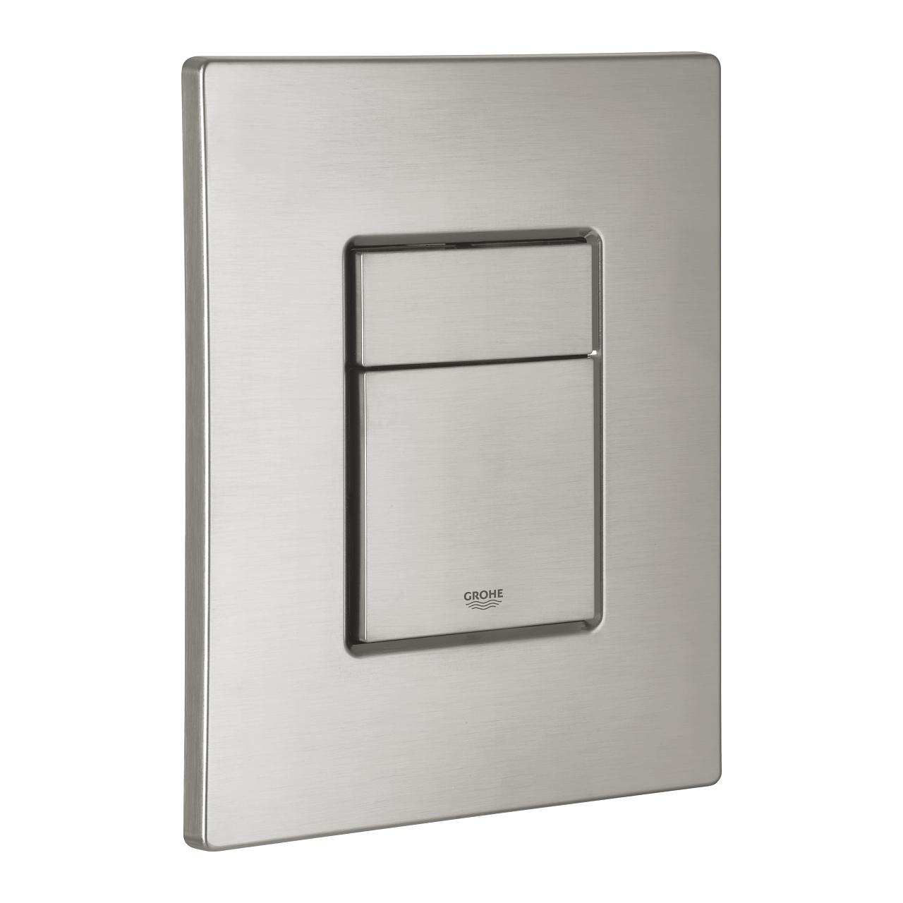 Grohe Skate Cosmopolitan Supersteel aktivacioni taster za ugradne vodokotliće dvokoličinski četvrtasti 38732DC0