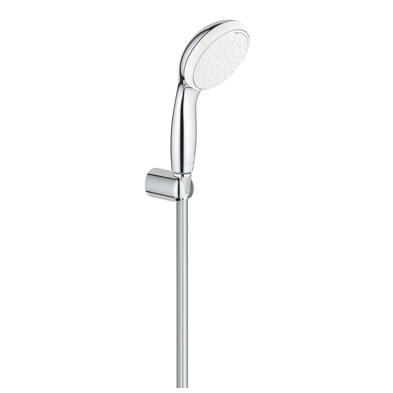 Grohe Tempesta 100 Chrome tuš set: ručni tuš, zidni držač za tuš i Relexaflex crevo za tuš 27799001