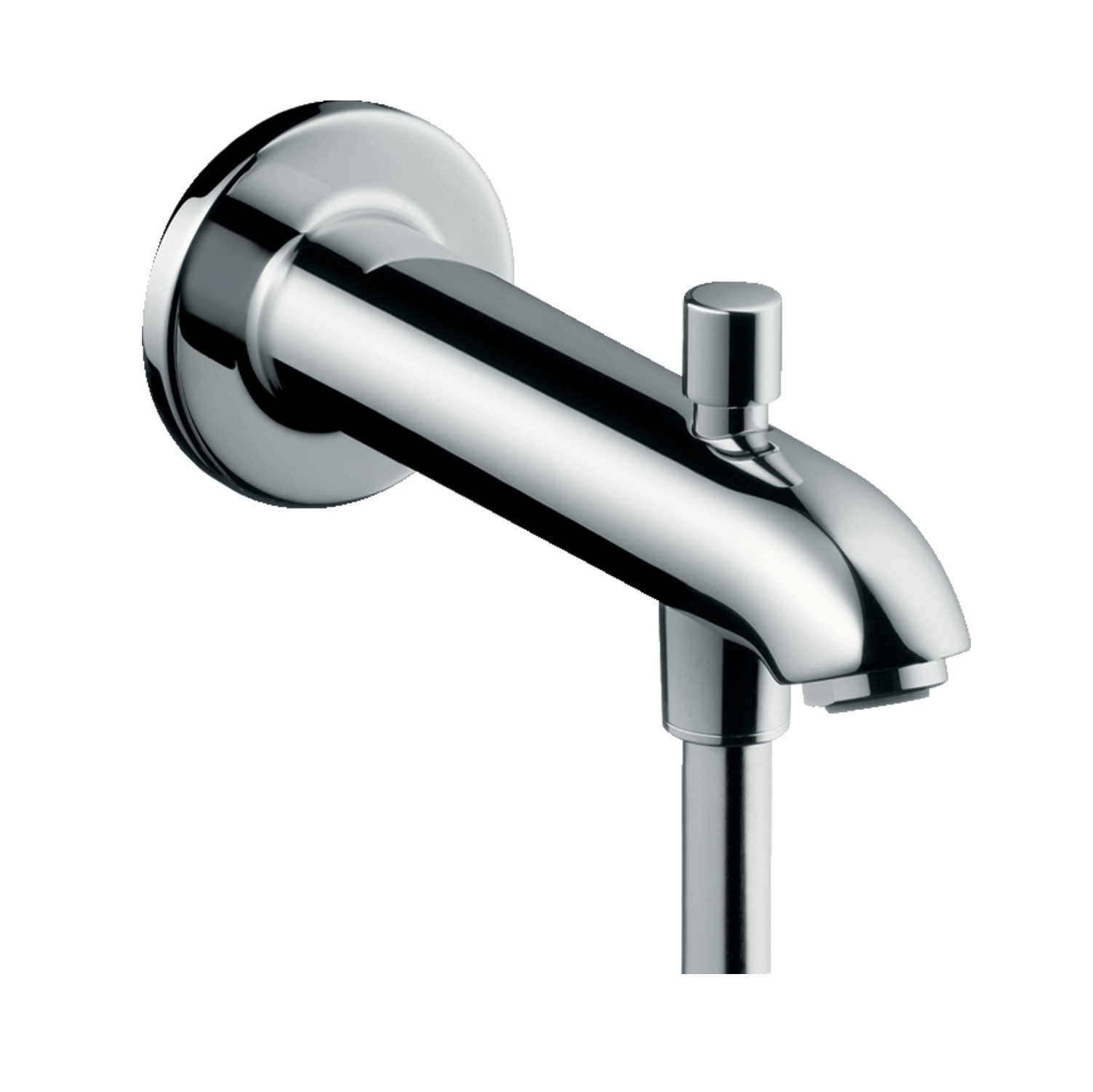 Hansgrohe 230 Chrome izliv zidni sa priključkom za crevo i prebacivačem 13424000