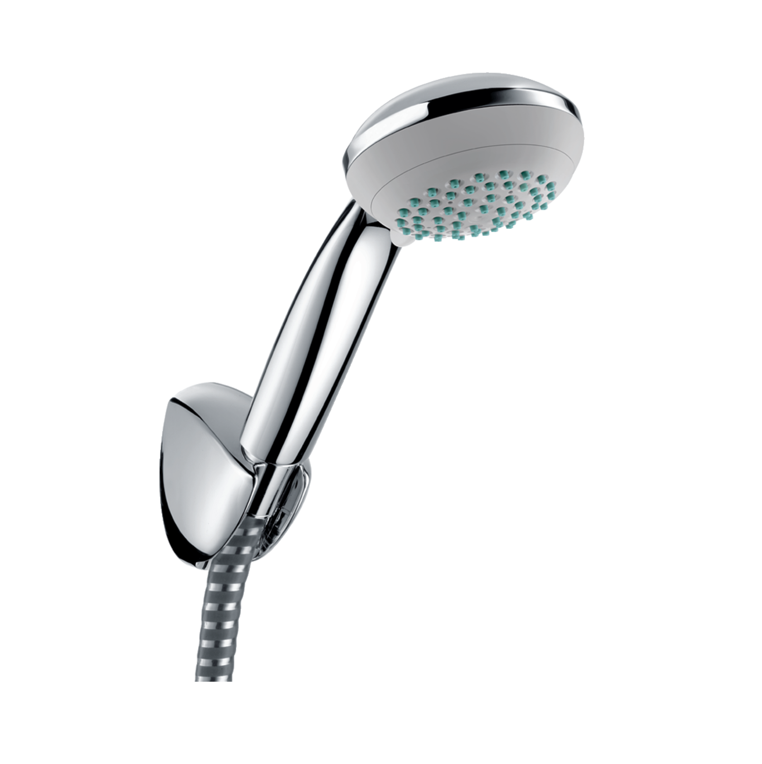 Hansgrohe Crometta 85 Chrome tuš set: ručni tuš sa 2 mlaza, držač za ručni tuš, crevo za ručni tuš 27559000
