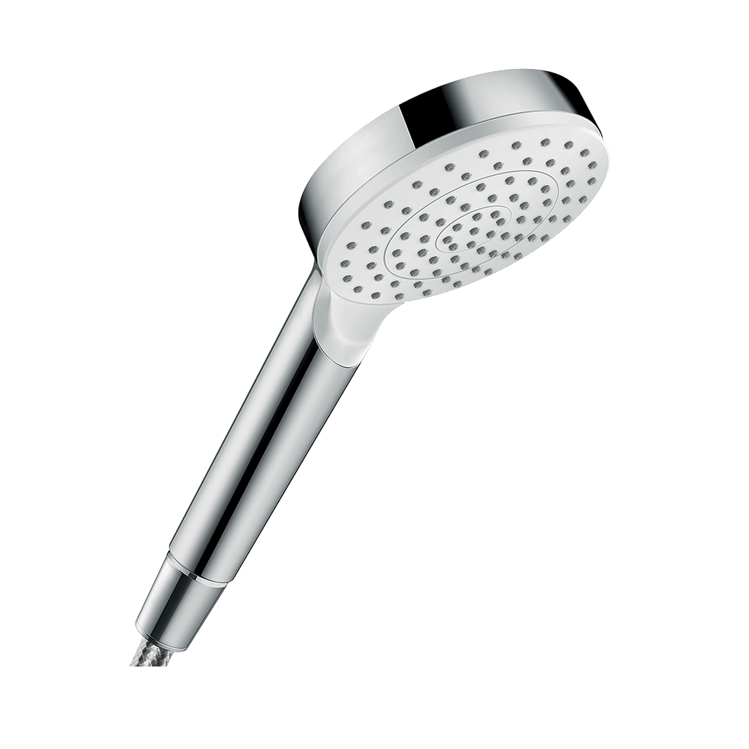 Hansgrohe Crometta EcoSmart+ 100 White/Chrome ručni tuš sa 1 vrstom mlaza 26334400