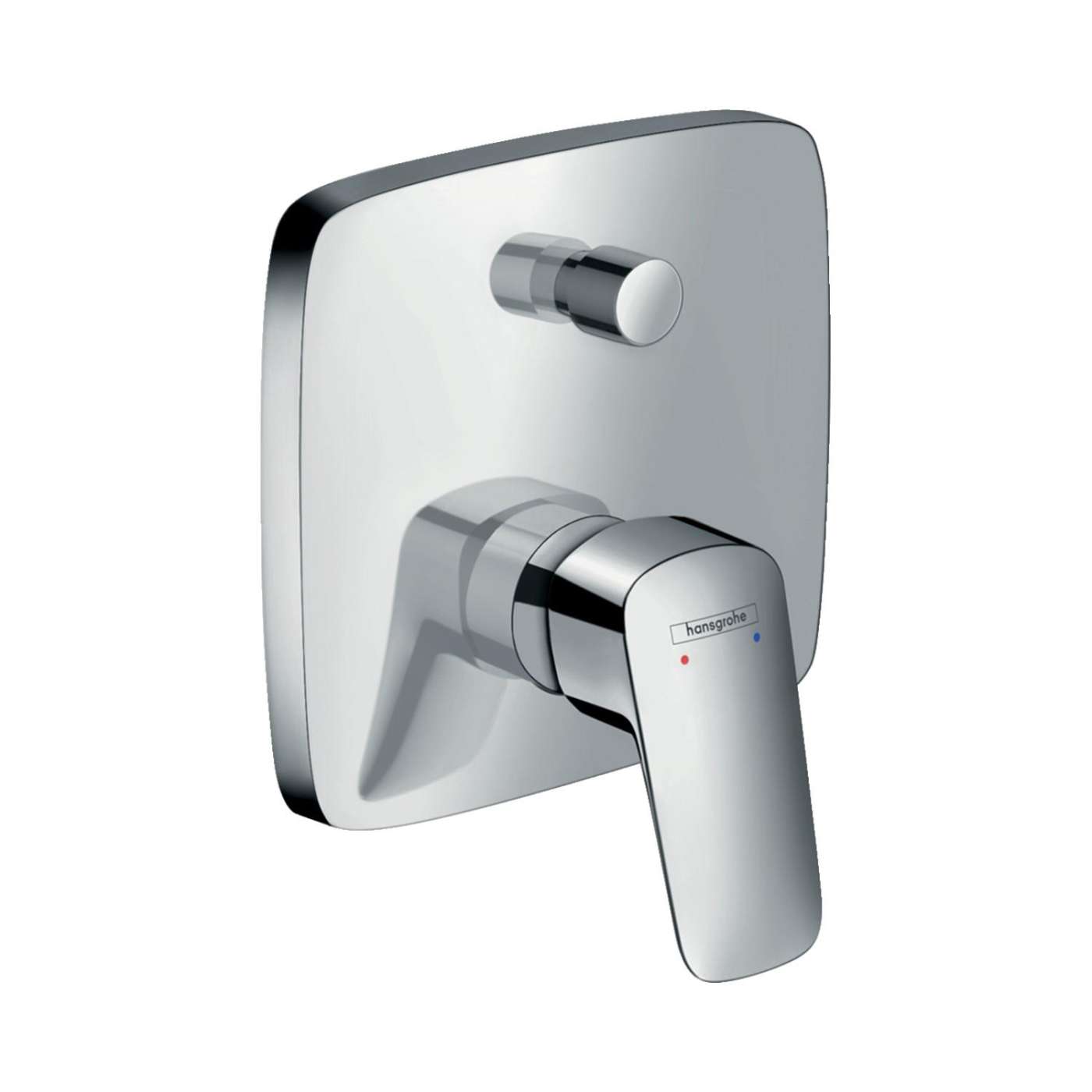Hansgrohe Logis Chrome mešač sa prebacivačem četvrtasti 71405000