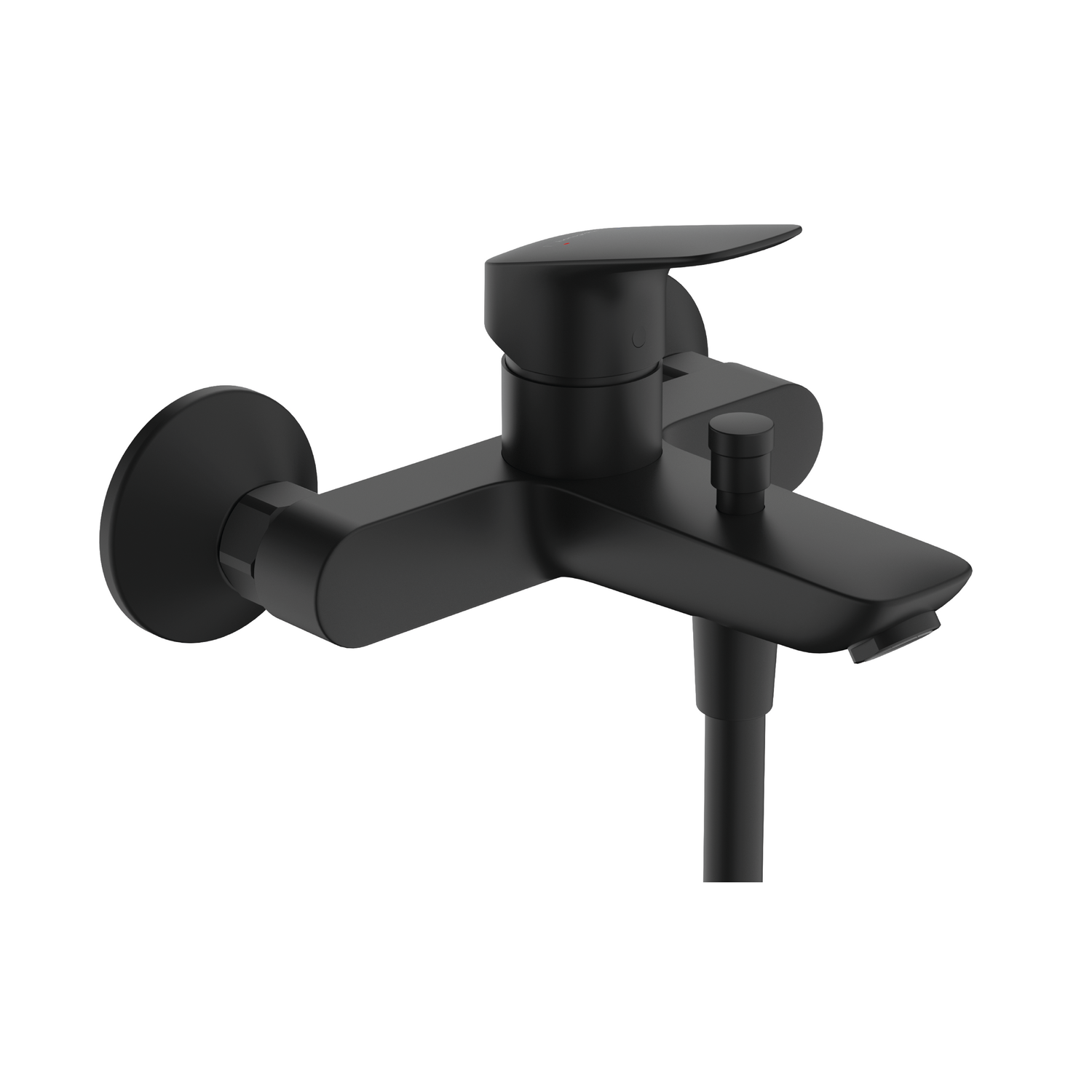 Hansgrohe Logis Matt Black baterija (slavina) za ručni tuš sa izlivom 71400670