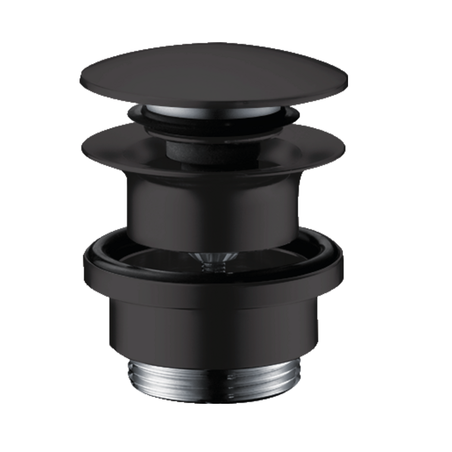 Hansgrohe Matt Black odlivni ventil sifona push-open 50100670