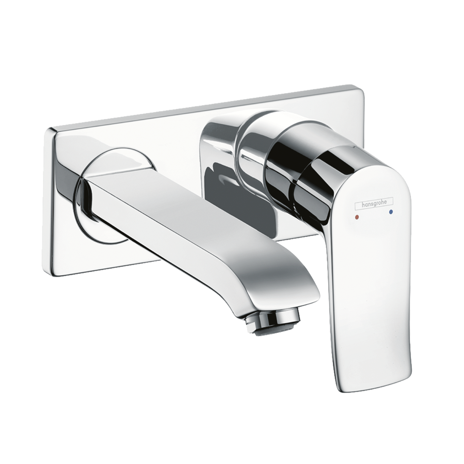 Hansgrohe Metris 165 Chrome uzidna baterija (slavina) za umivaonik sa odlivnim ventilom sifona nezatvorivim 31085000