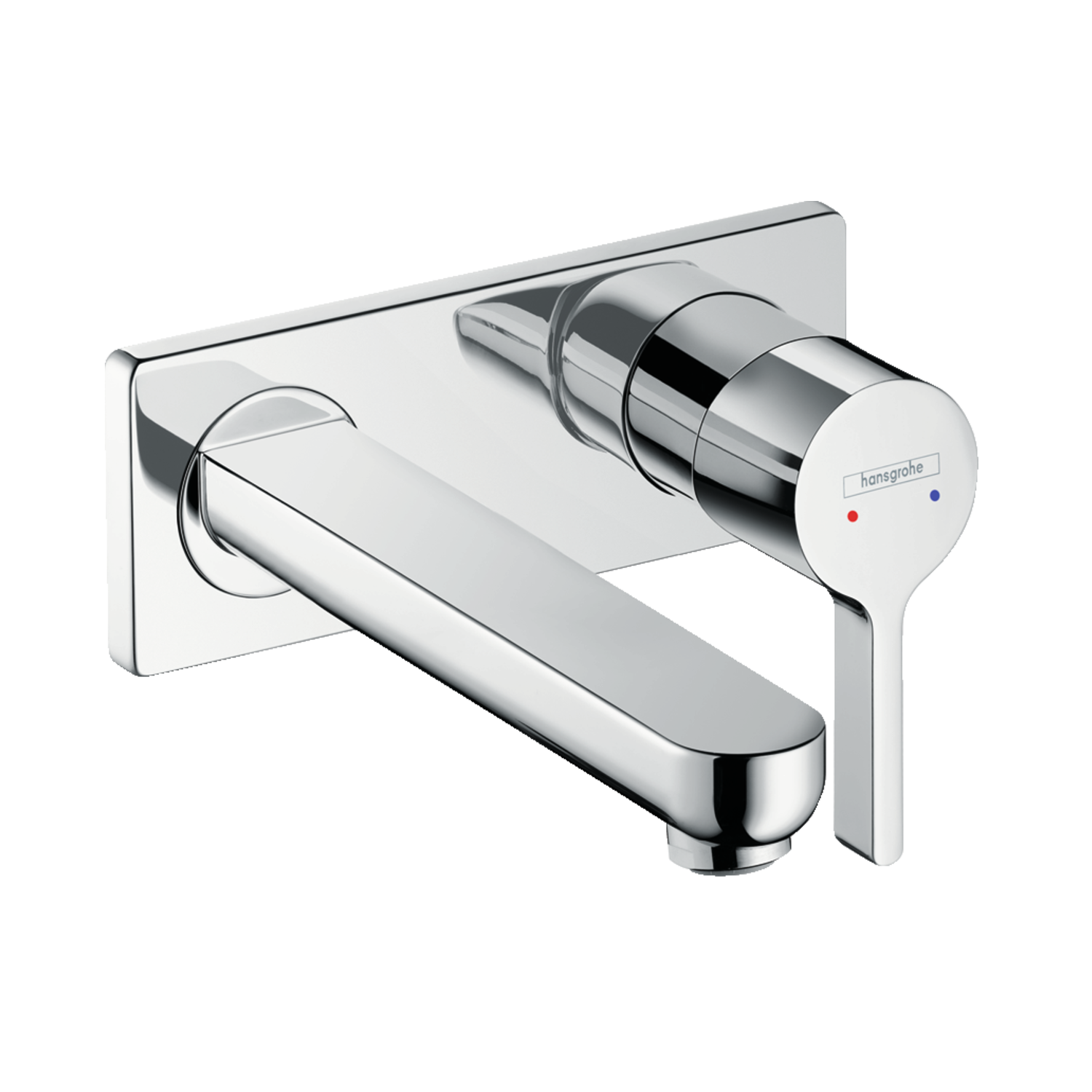 Hansgrohe Metris S 225 Chrome uzidna baterija (slavina) za umivaonik sa odlivnim ventilom sifona nezatvorivim 31163000