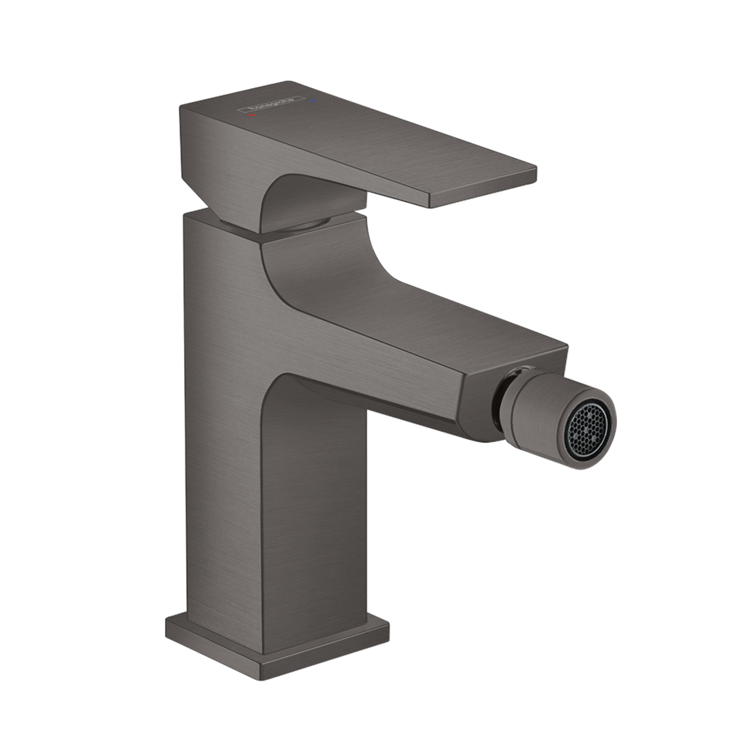 Hansgrohe Metropol 100 Brushed Black Chrome baterija (slavina) za bide sa odlivnim ventilom sifona push-open 32520340