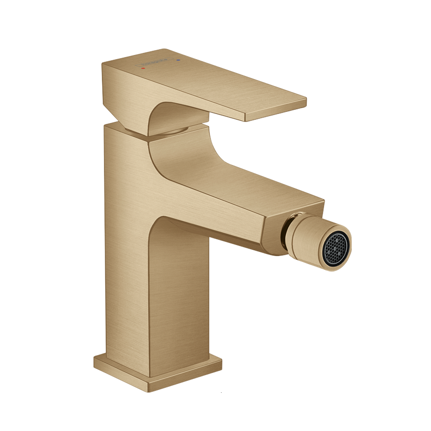 Hansgrohe Metropol 100 Brushed Bronze baterija (slavina) za bide sa odlivnim ventilom sifona push-open 32520140