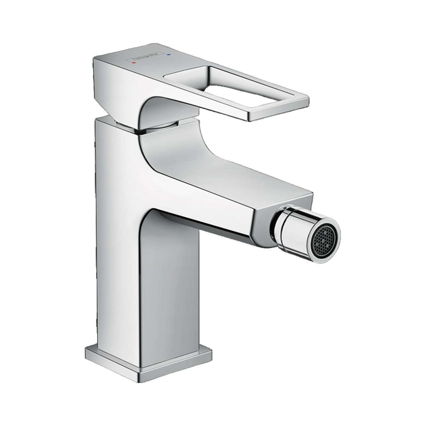 Hansgrohe Metropol 100 Chrome baterija (slavina) za bide sa odlivnim ventilom sifona push-open 74520000