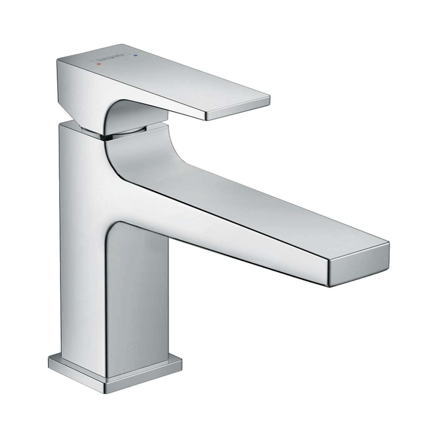 Hansgrohe Metropol 100 Chrome baterija (slavina) za umivaonik sa odlivnim ventilom sifona push-open 32502000