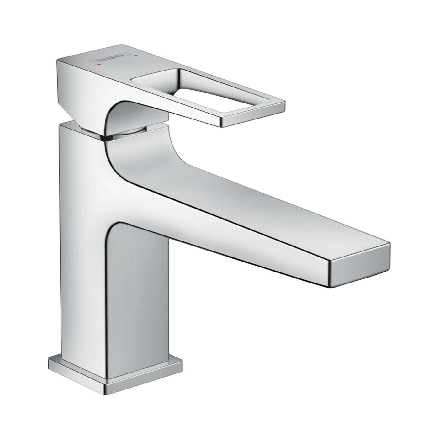 Hansgrohe Metropol 100 Chrome baterija (slavina) za umivaonik sa odlivnim ventilom sifona push-open 74502000