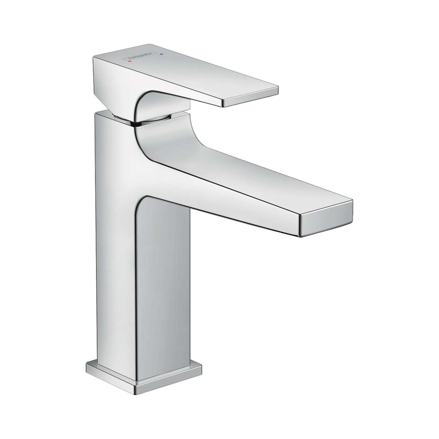 Hansgrohe Metropol 110 Chrome Air Power EcoSmart baterija (slavina) za umivaonik sa odlivnim ventilom sifona push-open metalnim 32507000
