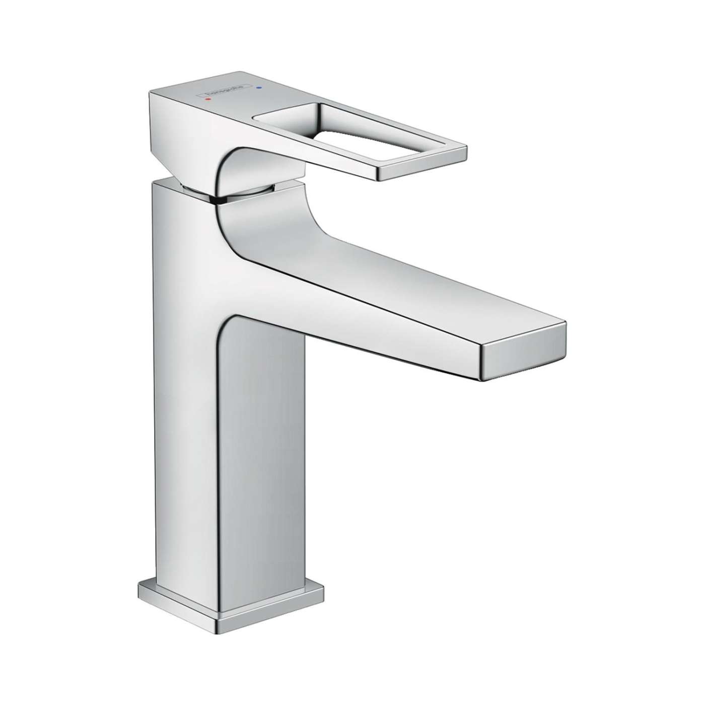 Hansgrohe Metropol 110 Chrome baterija (slavina) za umivaonik sa odlivnim ventilom sifona push-open 74507000